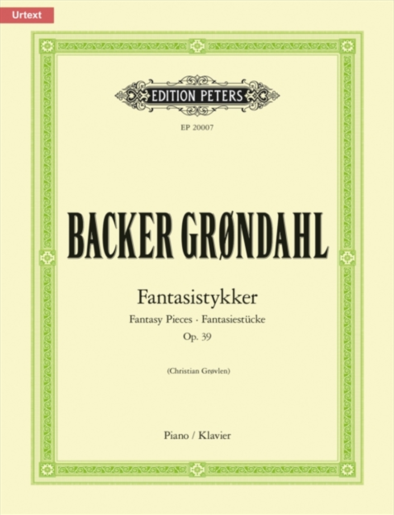 Fantasistykker (Fantasy Pieces) Op. 39/Product Detail/Arts & Entertainment