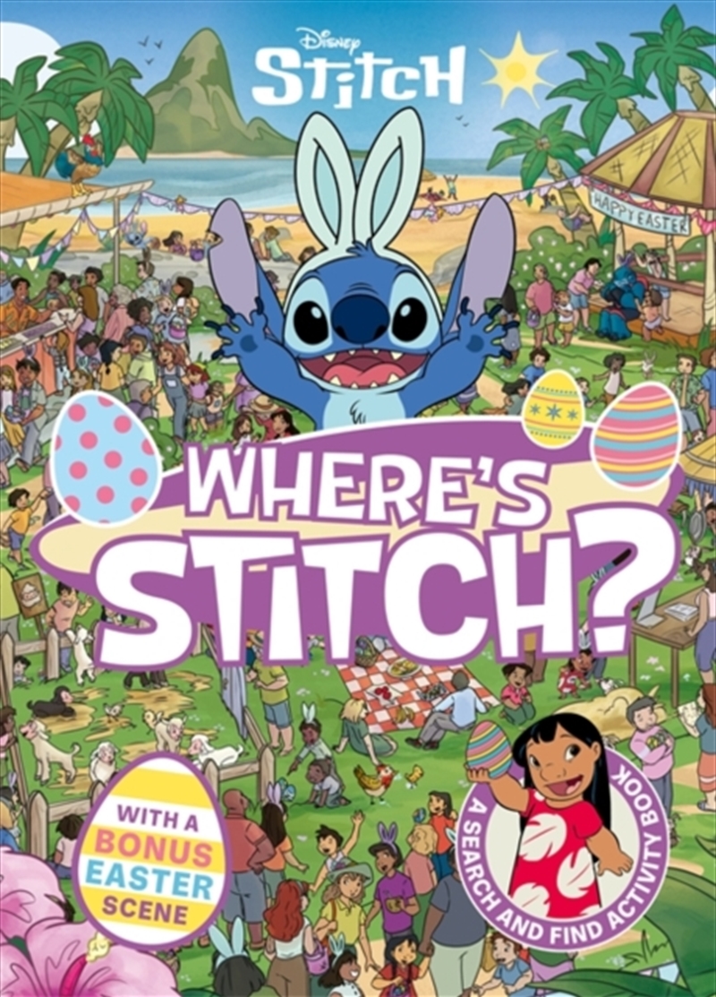 Where'S Stitch? Limited Easter Edition : A Disney Search-And-Find Activity Book/Product Detail/Children
