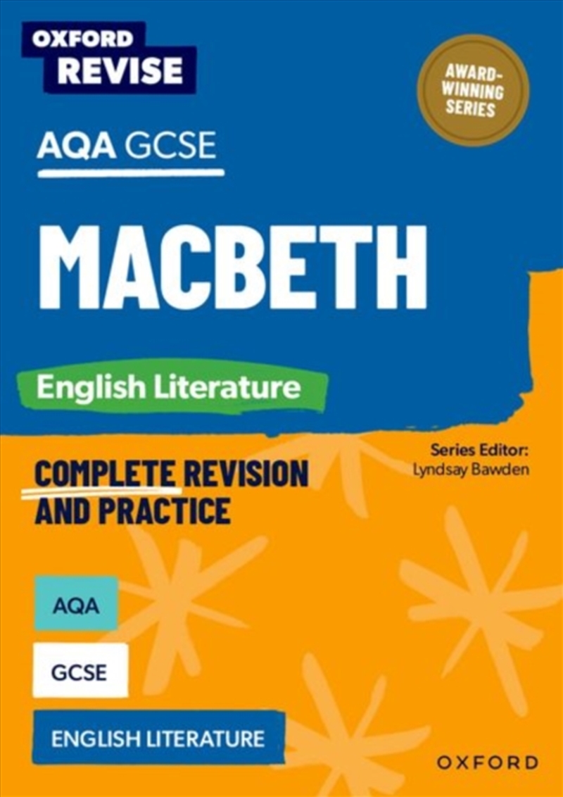 Oxford Revise: Aqa Gcse English Literature: Macbeth/Product Detail/Education & Textbooks
