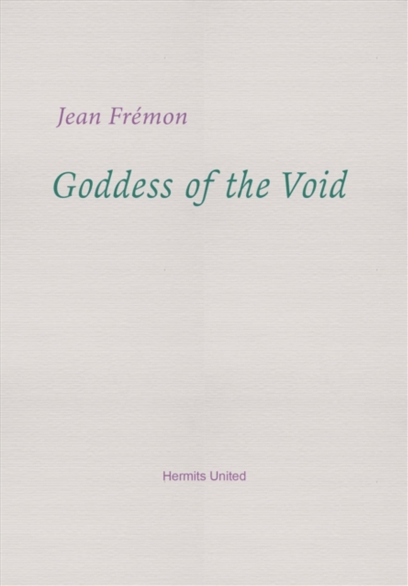 Goddess Of The Void/Product Detail/General Fiction Books