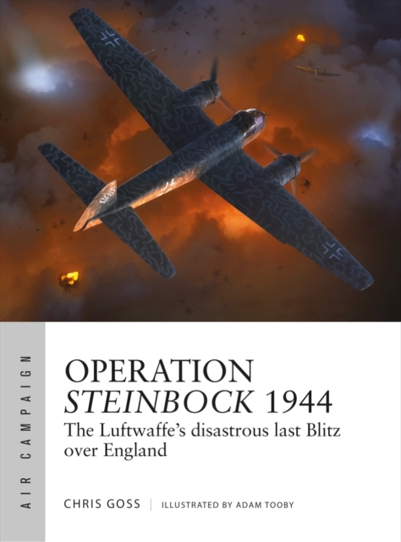 Operation Steinbock 1944 : The Luftwaffe'S Disastrous Last Blitz Over England/Product Detail/History