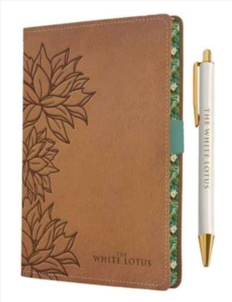 The White Lotus Journal And Pen Set/Product Detail/Stationery