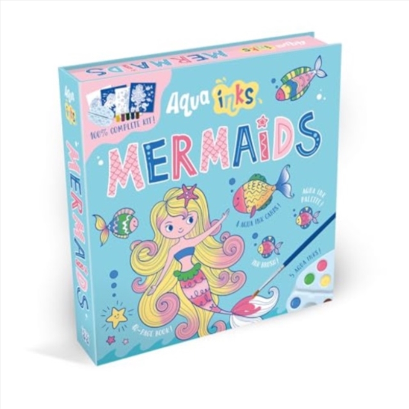 Aqua Inks Mermaids/Product Detail/Kids Activity Books