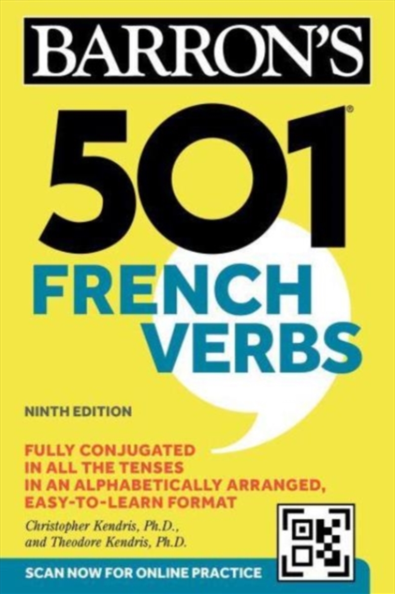 501 French Verbs, Ninth Edition/Product Detail/Language & Linguistics