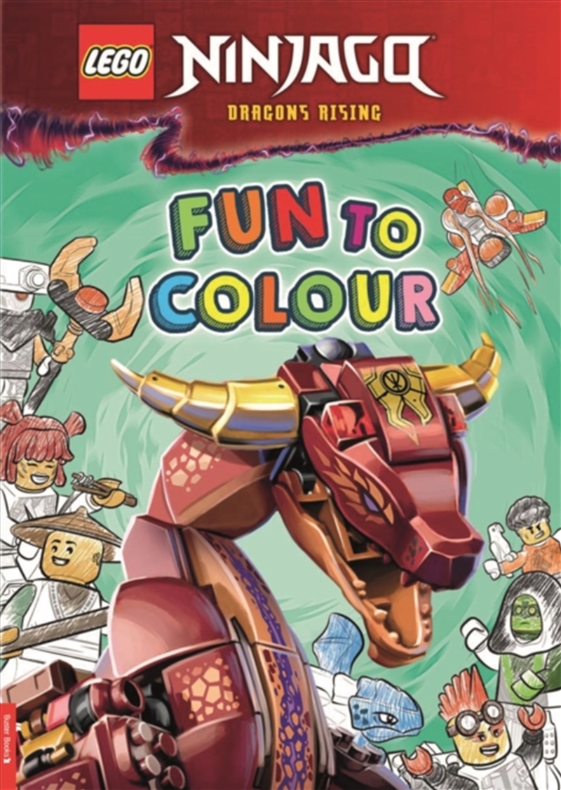 Lego Ninjago: Fun To Colour - Dragon Edition/Product Detail/Kids Colouring