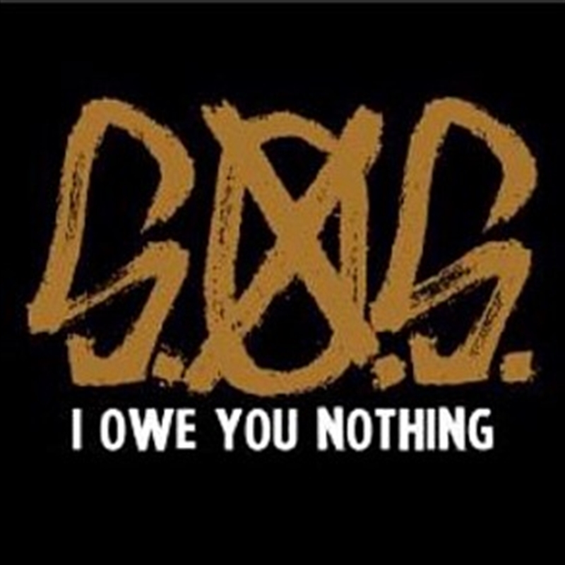 I Owe You Nothing/Product Detail/Metal