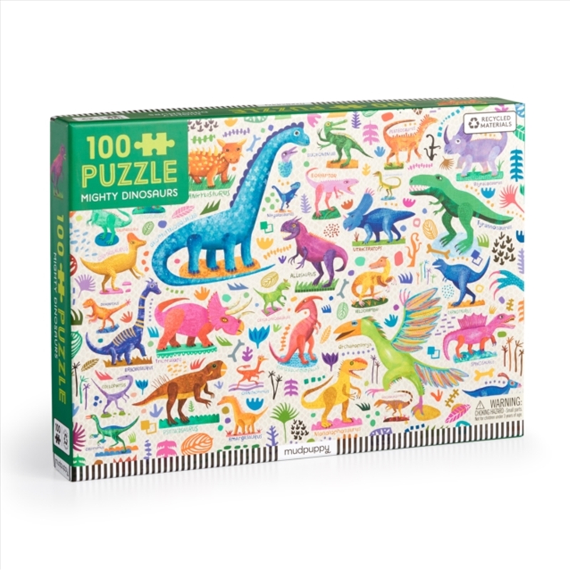 Mighty Dinosaurs 100 Piece Puzzle/Product Detail/Jigsaw Puzzles