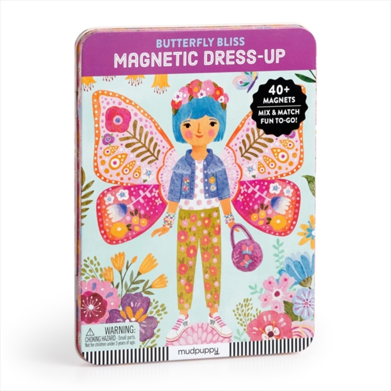 Butterfly Bliss Magnetic Dress-Up/Product Detail/Kids Activity Books