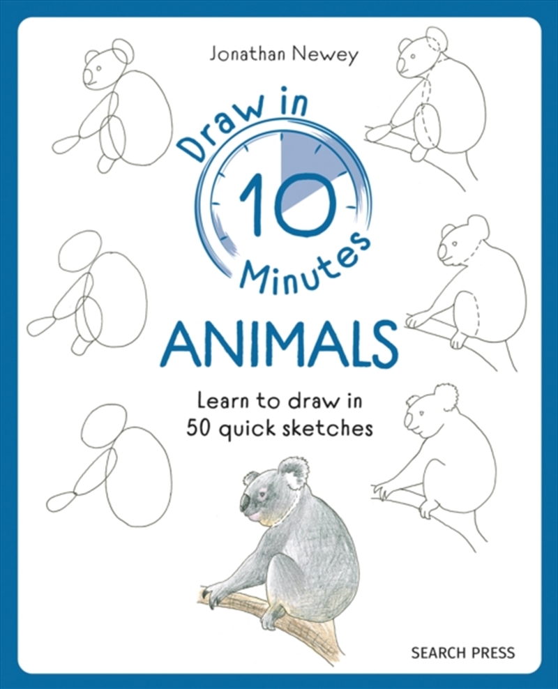 Draw in 10 Minutes: Animals : Learn How to Draw in 50 Quick Sketches/Product Detail/Crafts & Handiwork
