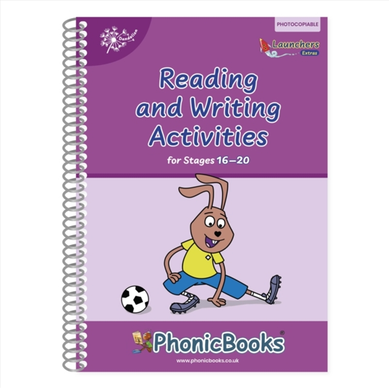 Phonic Books Dandelion Launchers Extras Stages 16-20 Reading And Writing Activities : Simple Two-Syl/Product Detail/Education & Textbooks