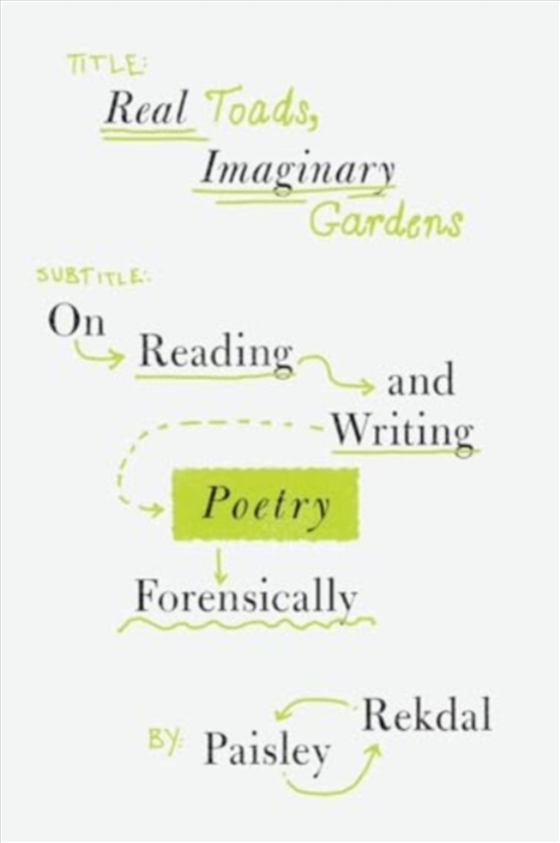 Real Toads, Imaginary Gardens : On Reading And Writing Poetry Forensically/Product Detail/Adult Books