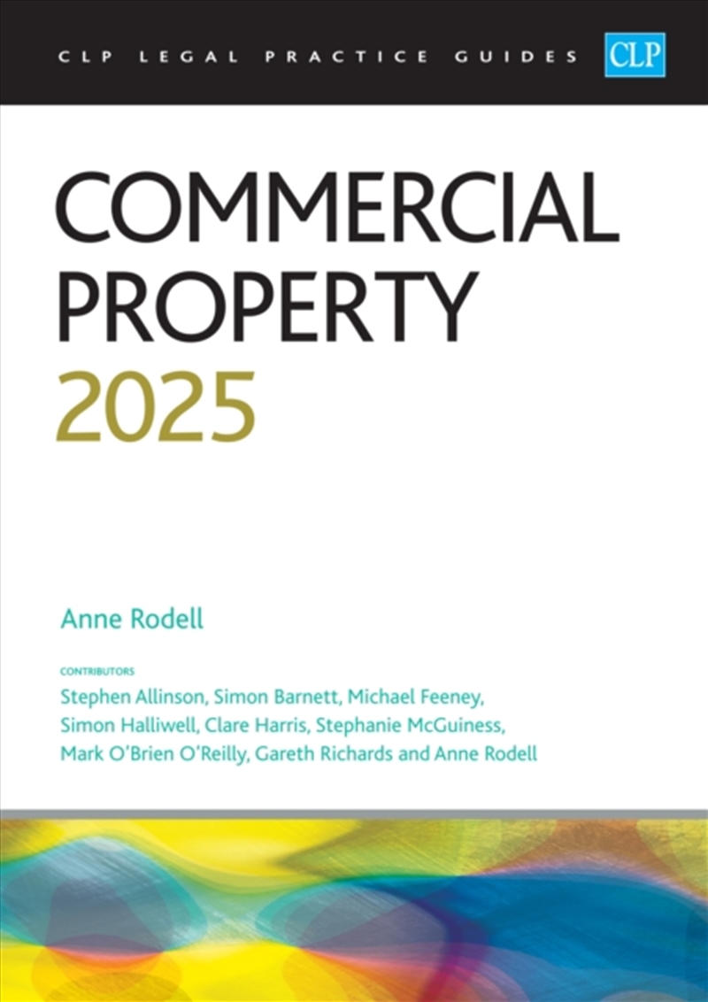 Commercial Property 2025 : Legal Practice Course Guides (Lpc)/Product Detail/Law