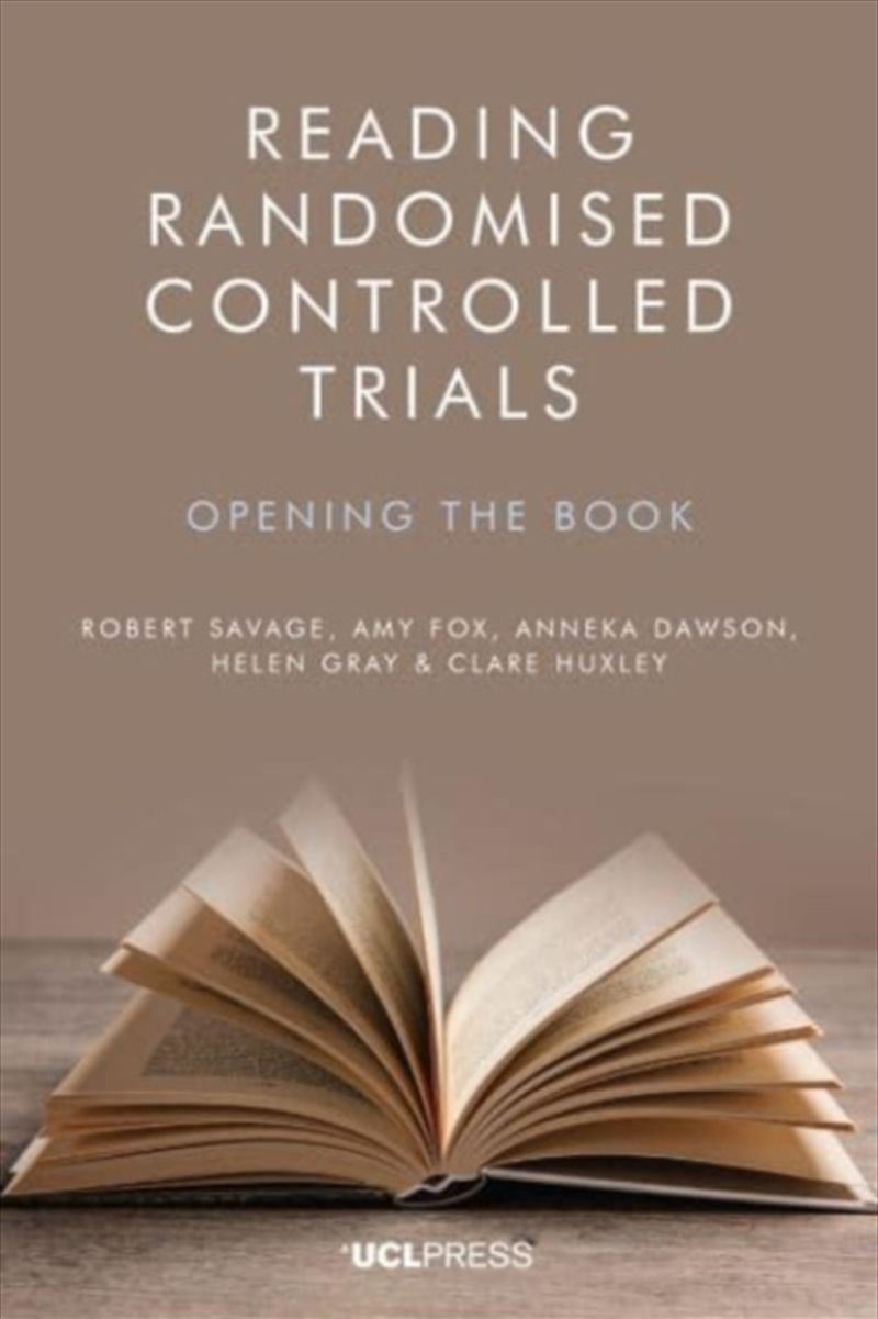 Reading Randomised Controlled Trials : Opening The Book/Product Detail/Education & Textbooks