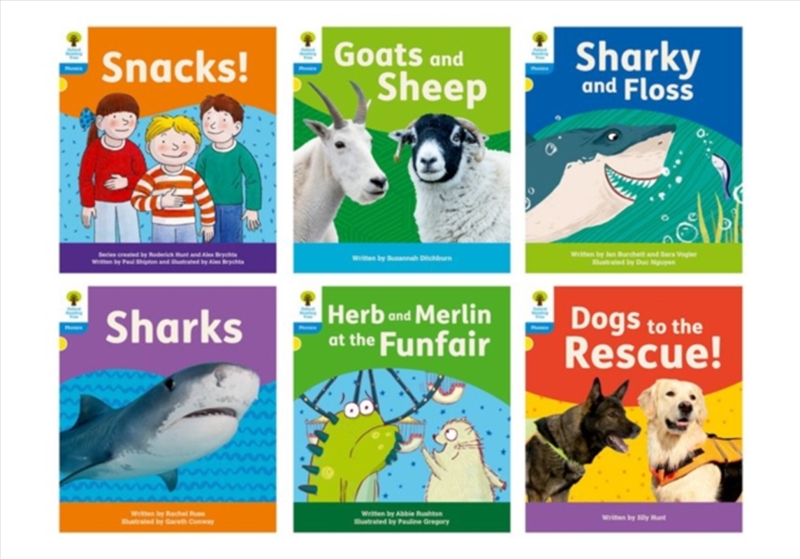 Oxford Reading Tree: Floppy'S Phonics Decoding Practice: Oxford Level 3: Mixed Pack Of 6/Product Detail/Kids Educational