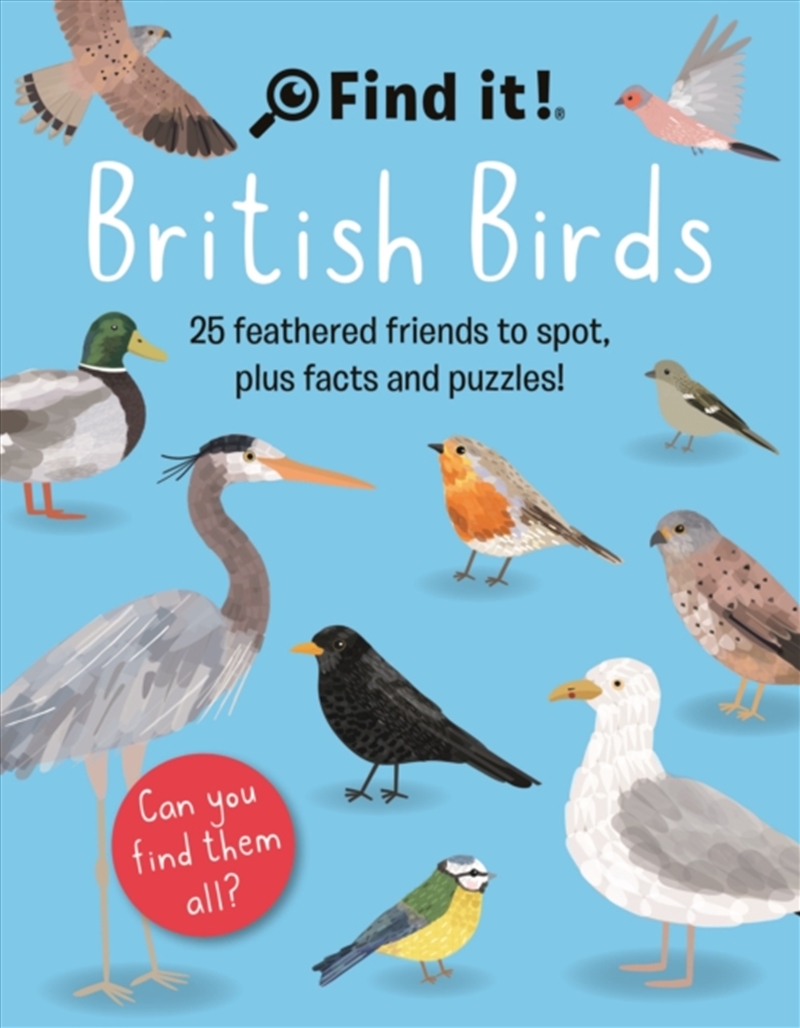 Find It! ® British Birds/Product Detail/Kids Activity Books