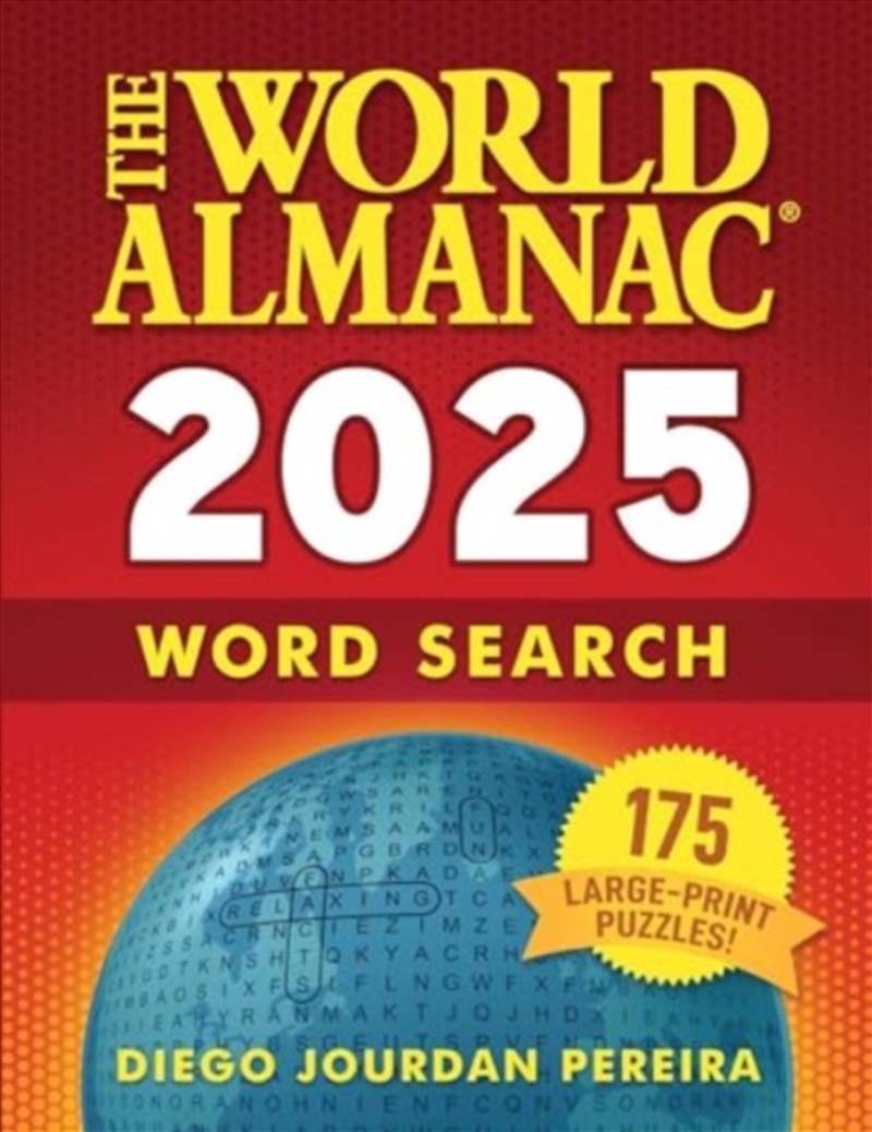 The World Almanac 2025 Word Search : 175 Large-Print Puzzles!/Product Detail/Adults Activity Books