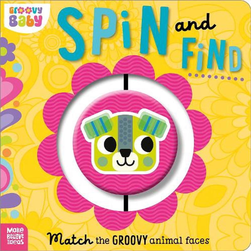 Groovy Baby Spin And Find/Product Detail/Childrens Fiction Books