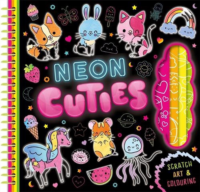 Neon Cuties (Neon Scratch)/Product Detail/Kids Activity Books