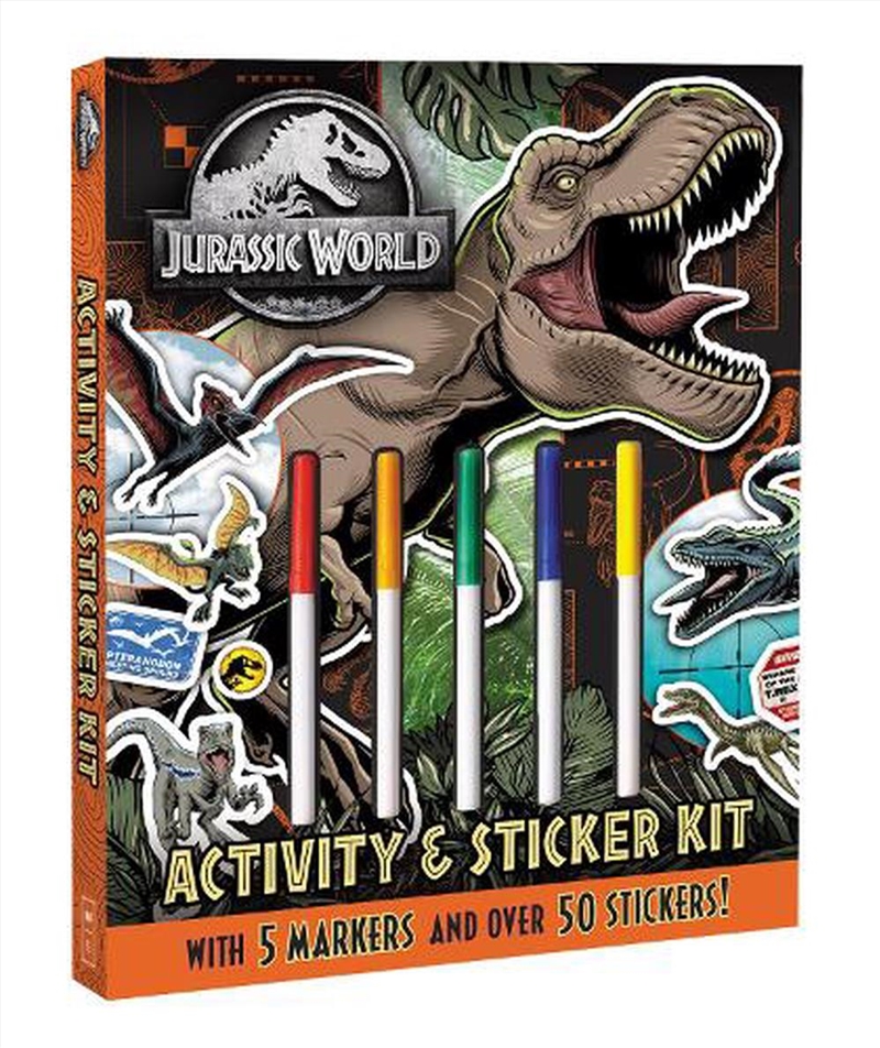 Jurassic World: Activity And Sticker Kit (Universal)/Product Detail/Kids Activity Books