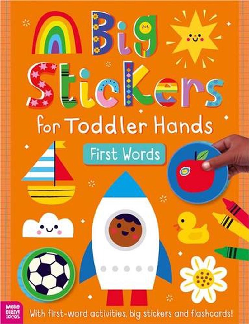 Big Stickers For Toddler Hands: First Words/Product Detail/Early Childhood Fiction Books