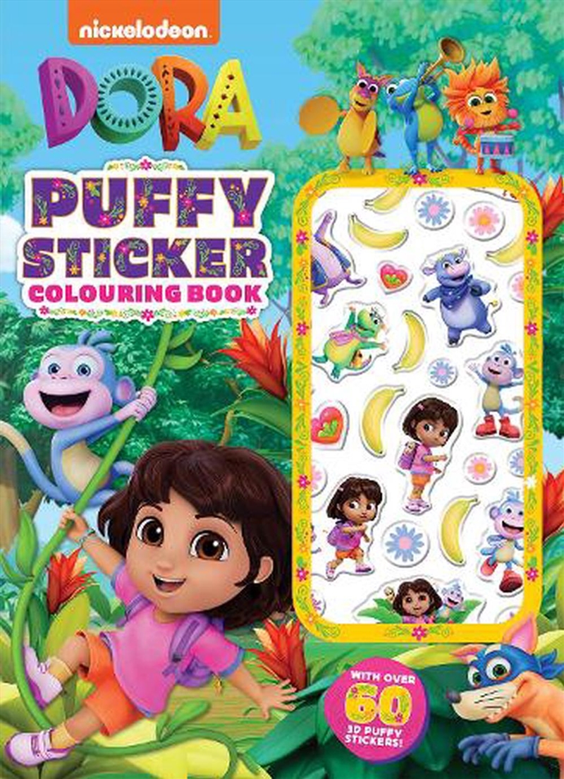 Dora: Puffy Sticker Colouring Book (Nickelodeon)/Product Detail/Kids Activity Books
