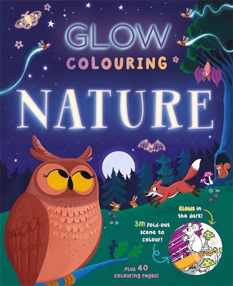 Glow Colouring: Nature/Product Detail/Kids Activity Books