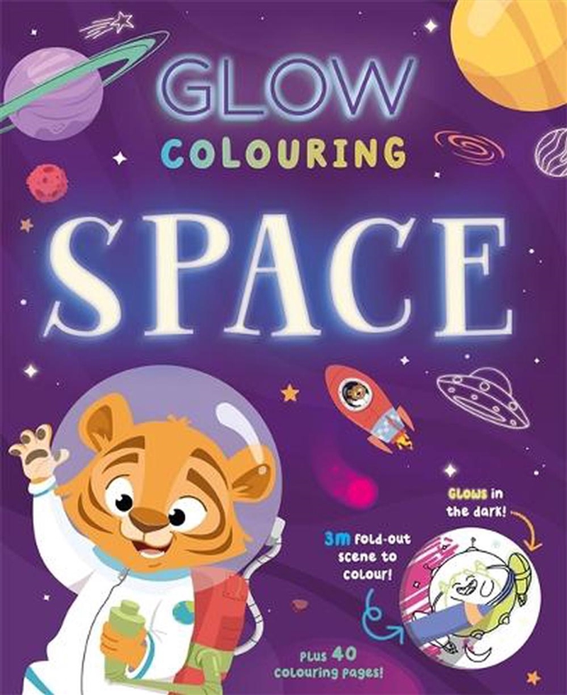 Glow Colouring: Space/Product Detail/Kids Activity Books