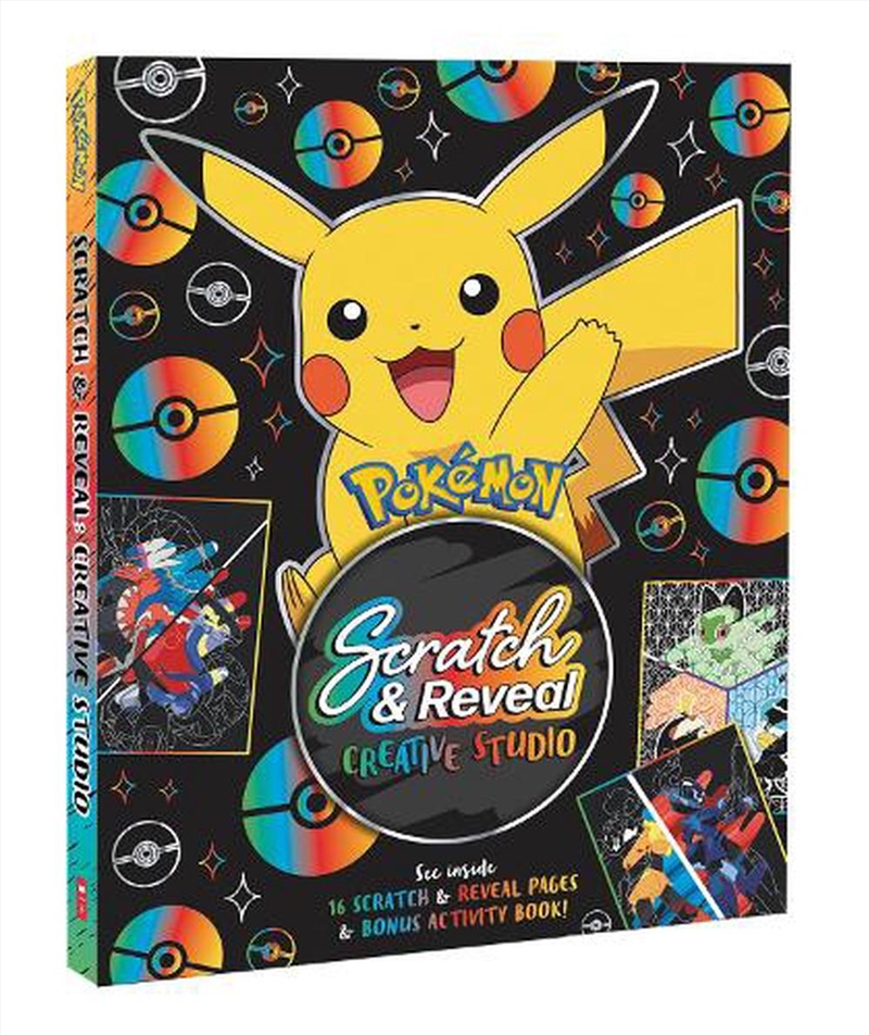 Pokemon: Scratch And Reveal Creative Studio/Product Detail/Kids Activity Books