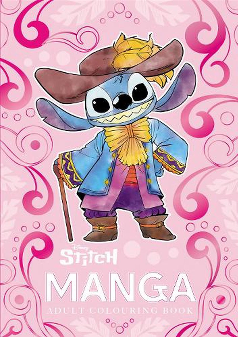 Stitch: Manga Adult Colouring Book (Disney)/Product Detail/Adults Colouring