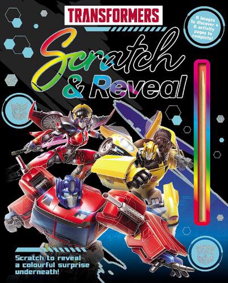 Transformers: Scratch And Reveal (Hasbro)/Product Detail/Kids Activity Books