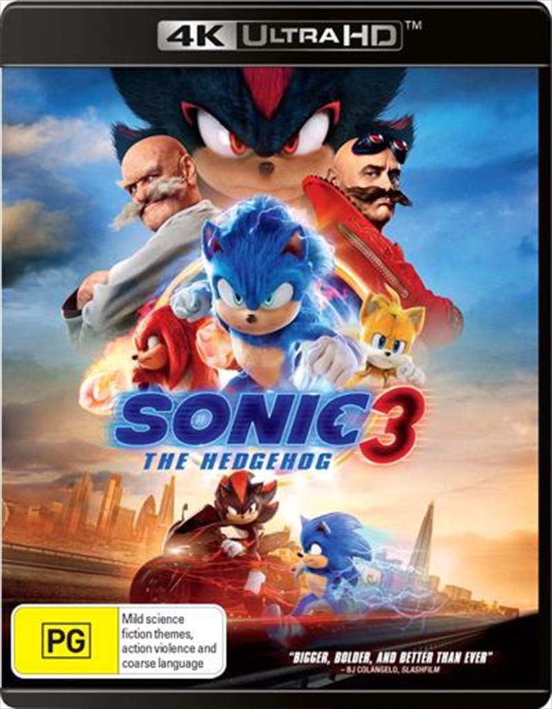 Sonic The Hedgehog 3  UHD/Product Detail/Action