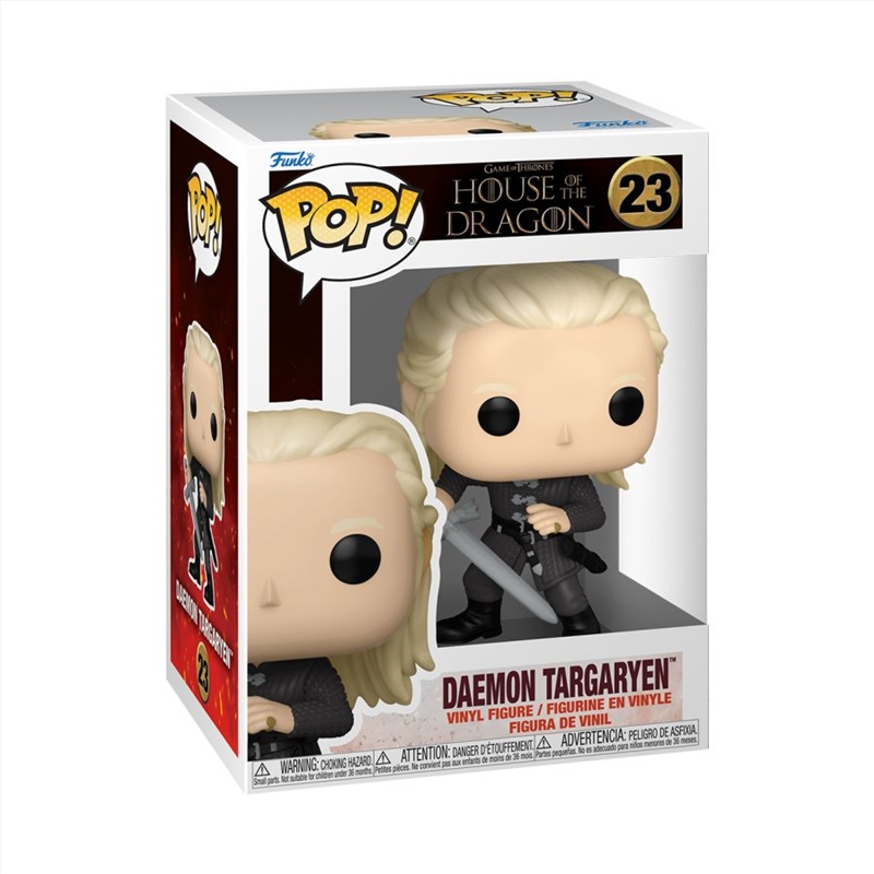 House of the Dragon - Daemon Targaryen Pop! Vinyl/Product Detail/TV
