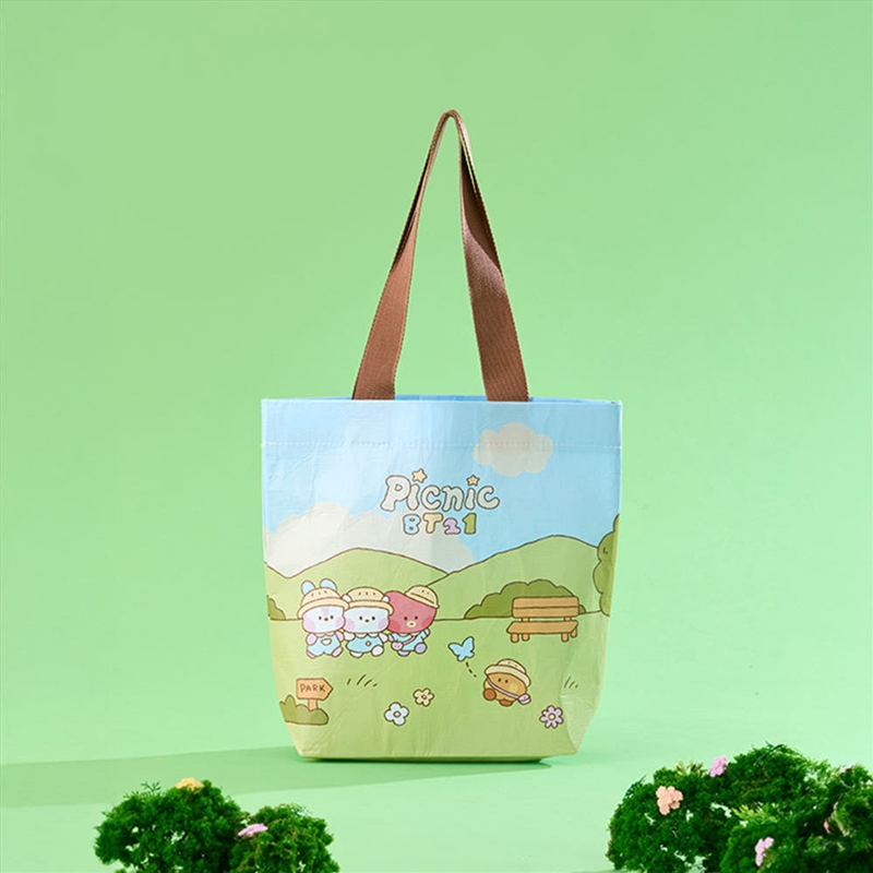 Bt21 - Mini Minini Picnic Mate Reusable Bag (M)/Product Detail/KPOP Merch