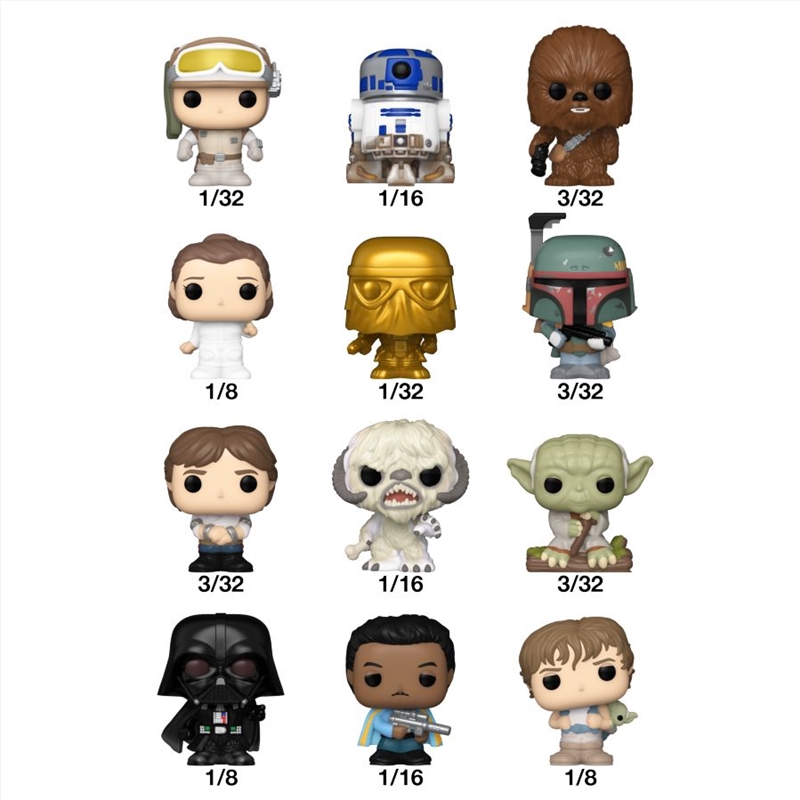 Star Wars - Series 2 Bitty Pop! Blind Bag (SENT AT RANDOM)/Product Detail/Funko Collections