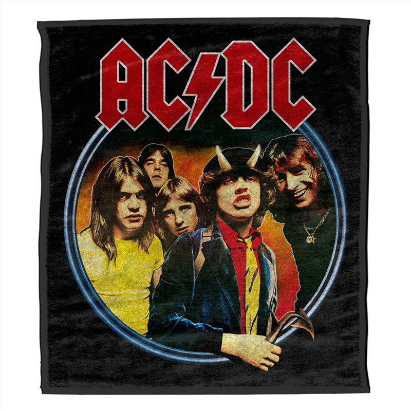 AC/DC - Highway To Hell Throw Rug/Product Detail/Accessories