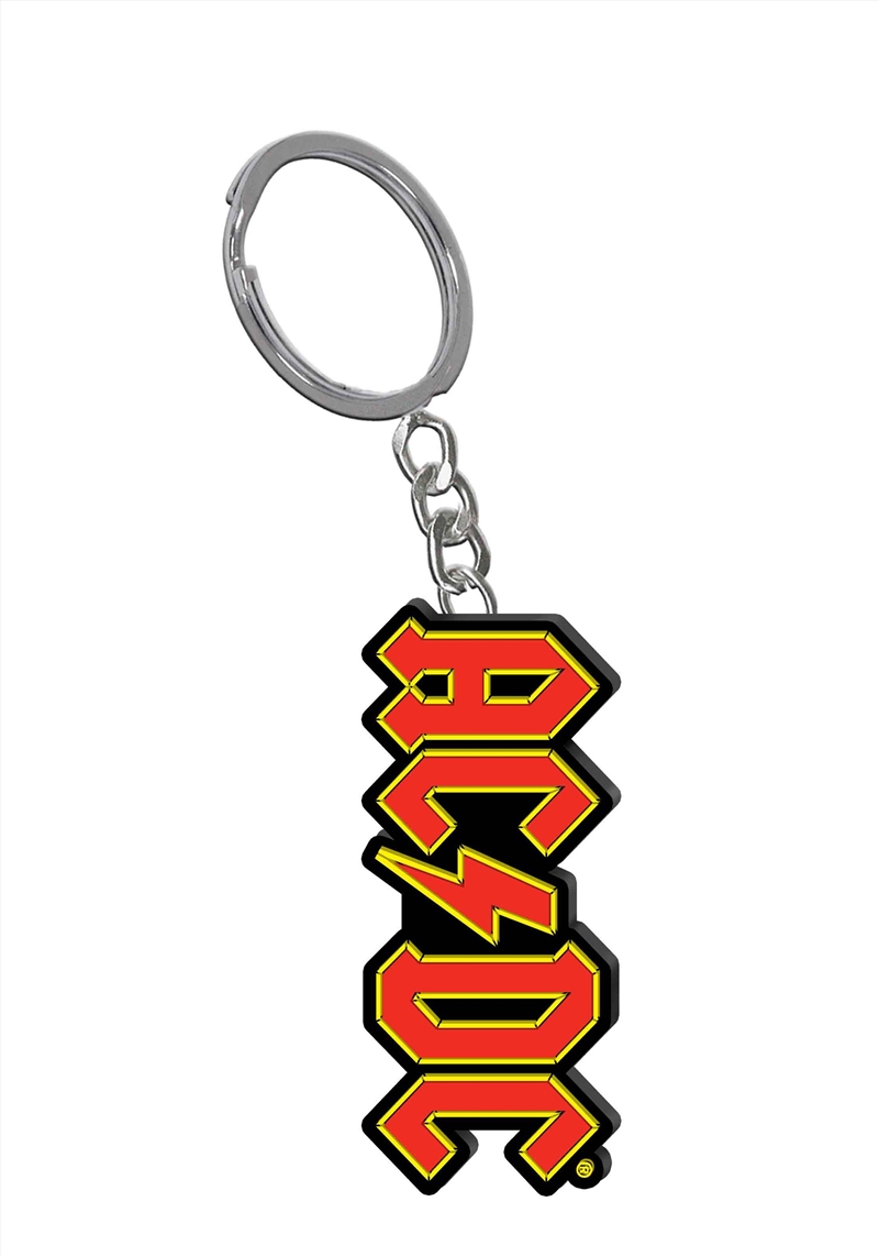 AC/DC - Logo Pvc Key Ring/Product Detail/Keyrings