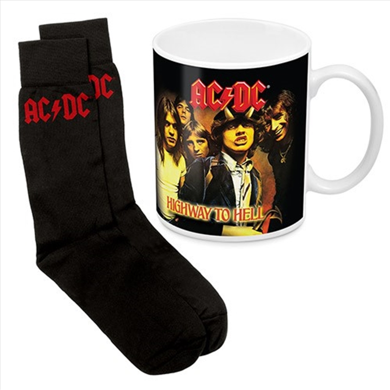 AC/DC - Highway To Hell Mug & Sock Pk/Product Detail/Mugs