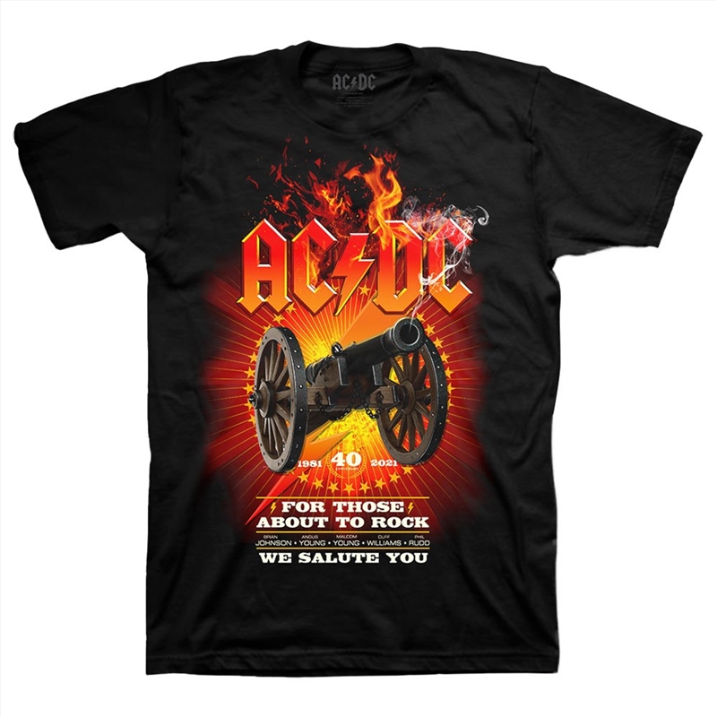 AC/DC - For Those About To Rock Mens Tee - Xl/Product Detail/Shirts