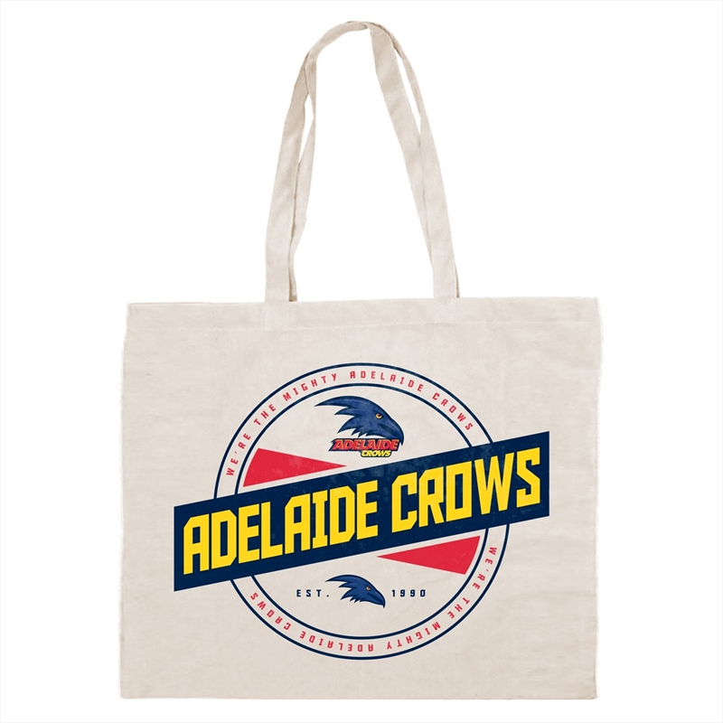 AFL: Adelaide Crows - Canvas Tote Bag/Product Detail/Bags