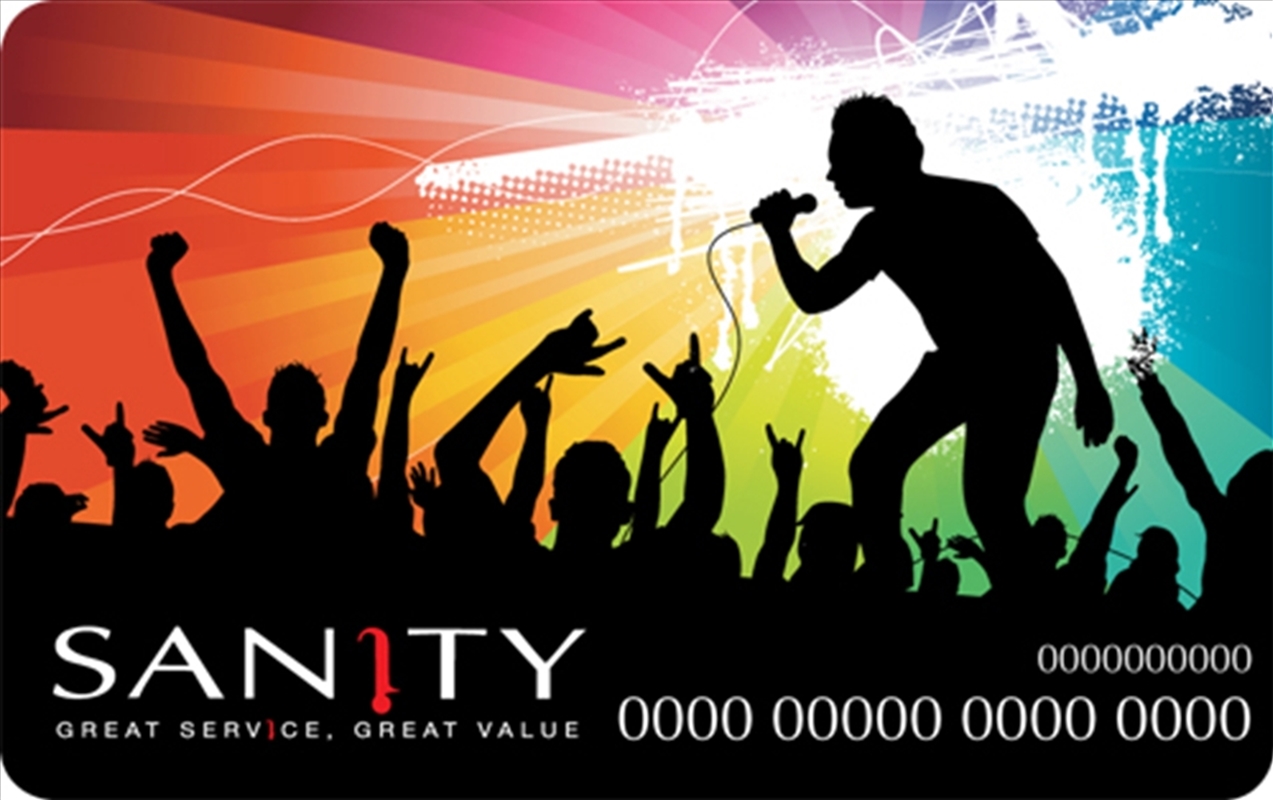 $25 Sanity Gift Card/Product Detail/Non-Catalogue