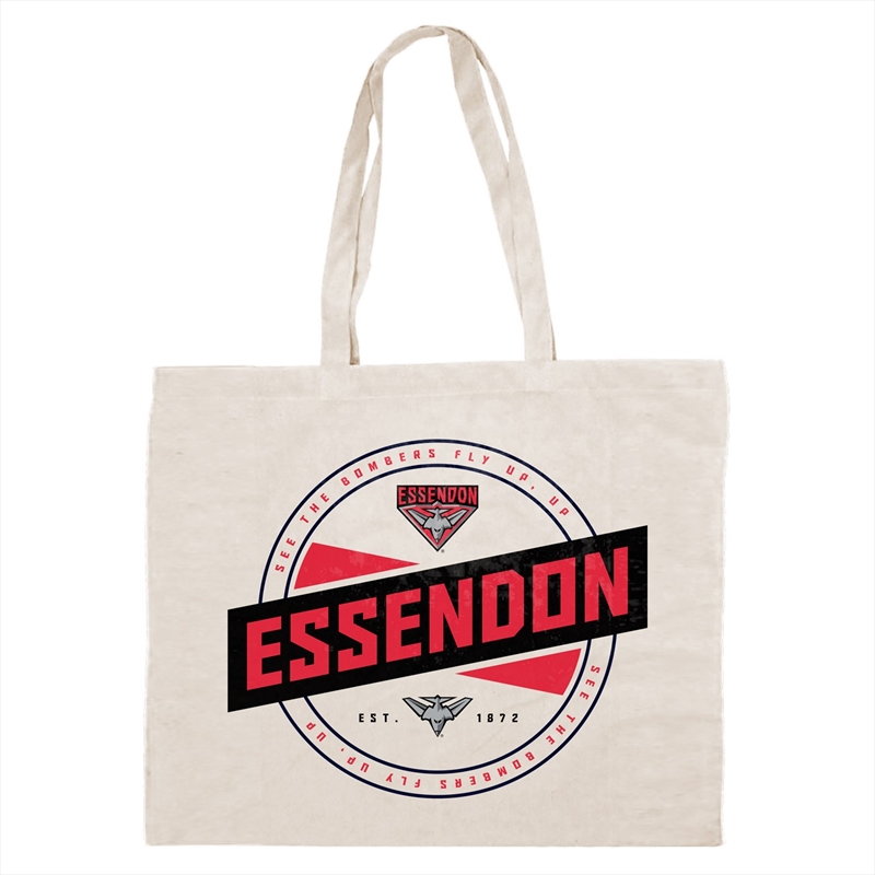 AFL: Essendon - Canvas Tote Bag/Product Detail/Bags