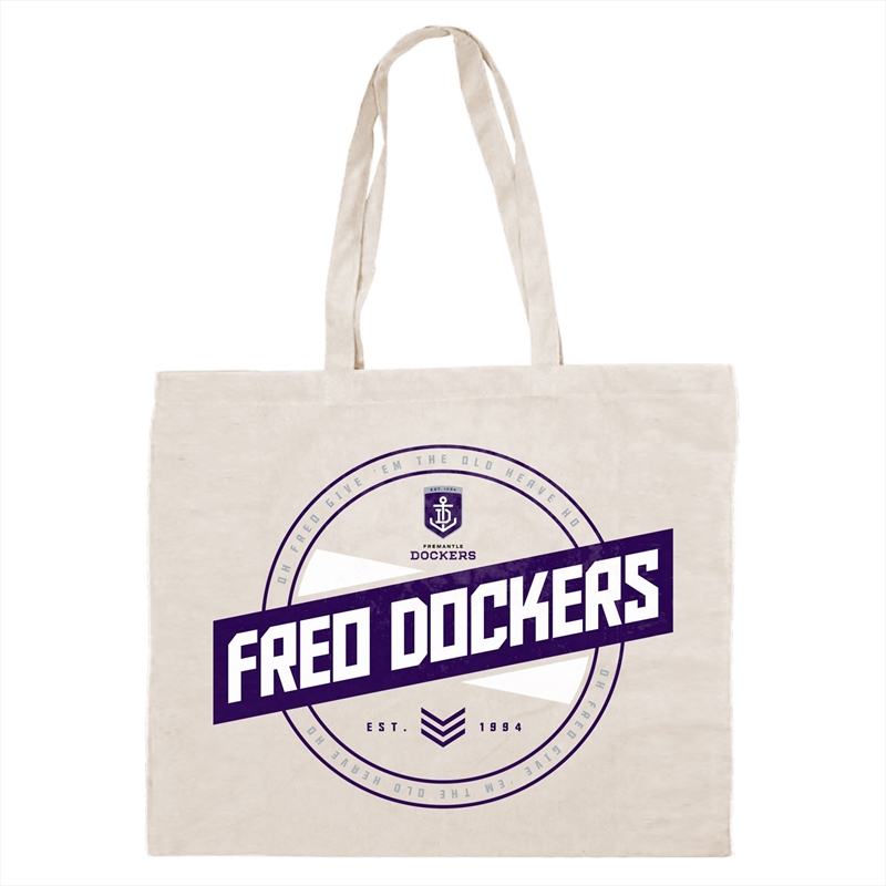 AFL: Fremantle - Canvas Tote Bag/Product Detail/Bags