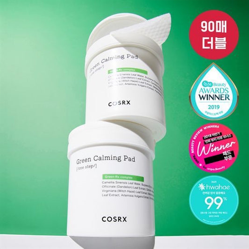 Cosrx One Step Pad 90 Sheets Double Pack Green Charming Pad/Product Detail/Beauty Products