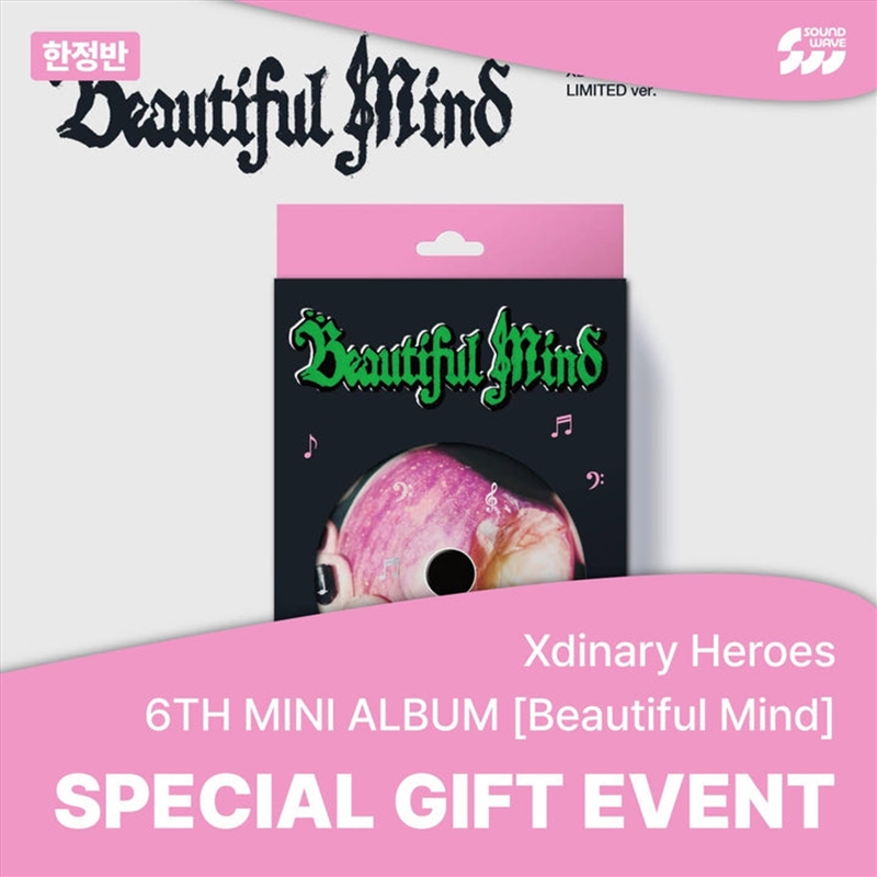 Xdinary Heroes - Beautiful Mind 6th Mini Album Soundwave Gift Limited Ver/Product Detail/World