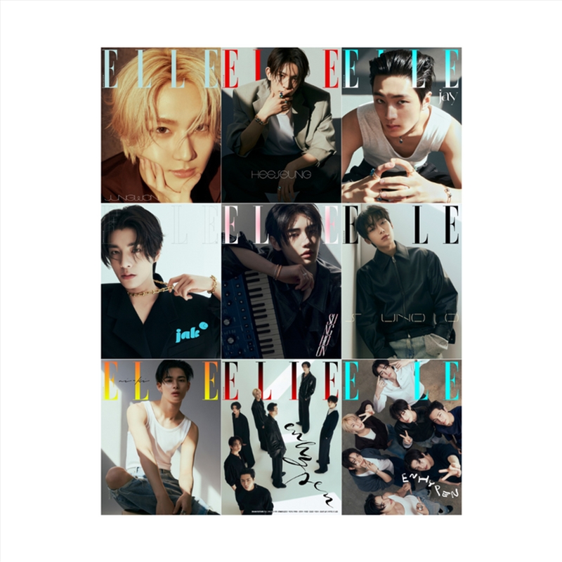 Enhypen - Elle Magazine 2025 April Issue Cover Set/Product Detail/KPOP Merch