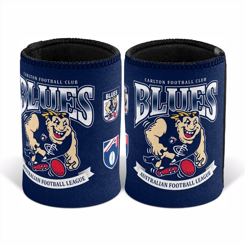 AFL: Carlton - Retro Can Cooler/Product Detail/Coolers & Accessories