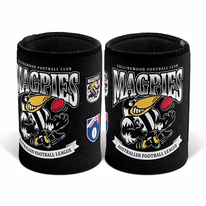 AFL: Collingwood - Retro Can Cooler/Product Detail/Coolers & Accessories