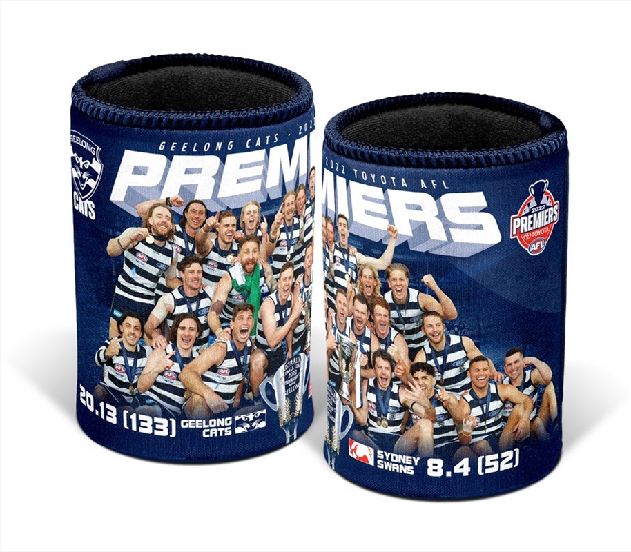 AFL: Geelong - Gf22 Team Can Cooler Ph2 - Geelong/Product Detail/Coolers & Accessories