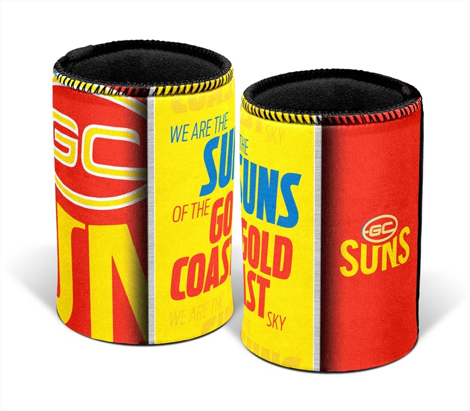 AFL: Gold Coast Suns - Song Can Cooler/Product Detail/Coolers & Accessories