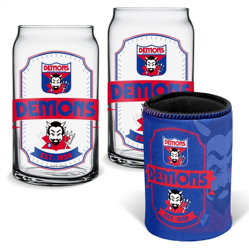 AFL: Melbourne - Can Glasses & Can Cooler/Product Detail/Coolers & Accessories